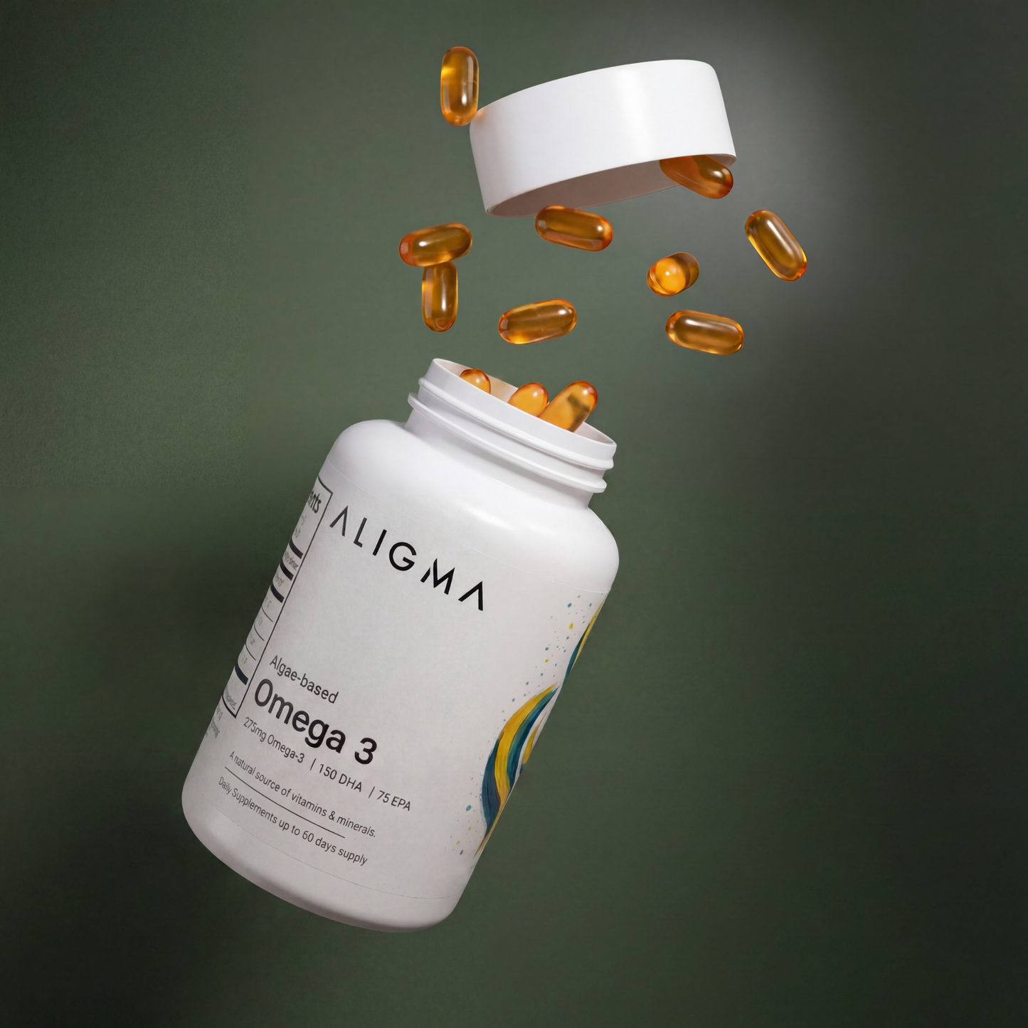 Omega-3 Softgel Capsules, 60 capsules, 760 mg