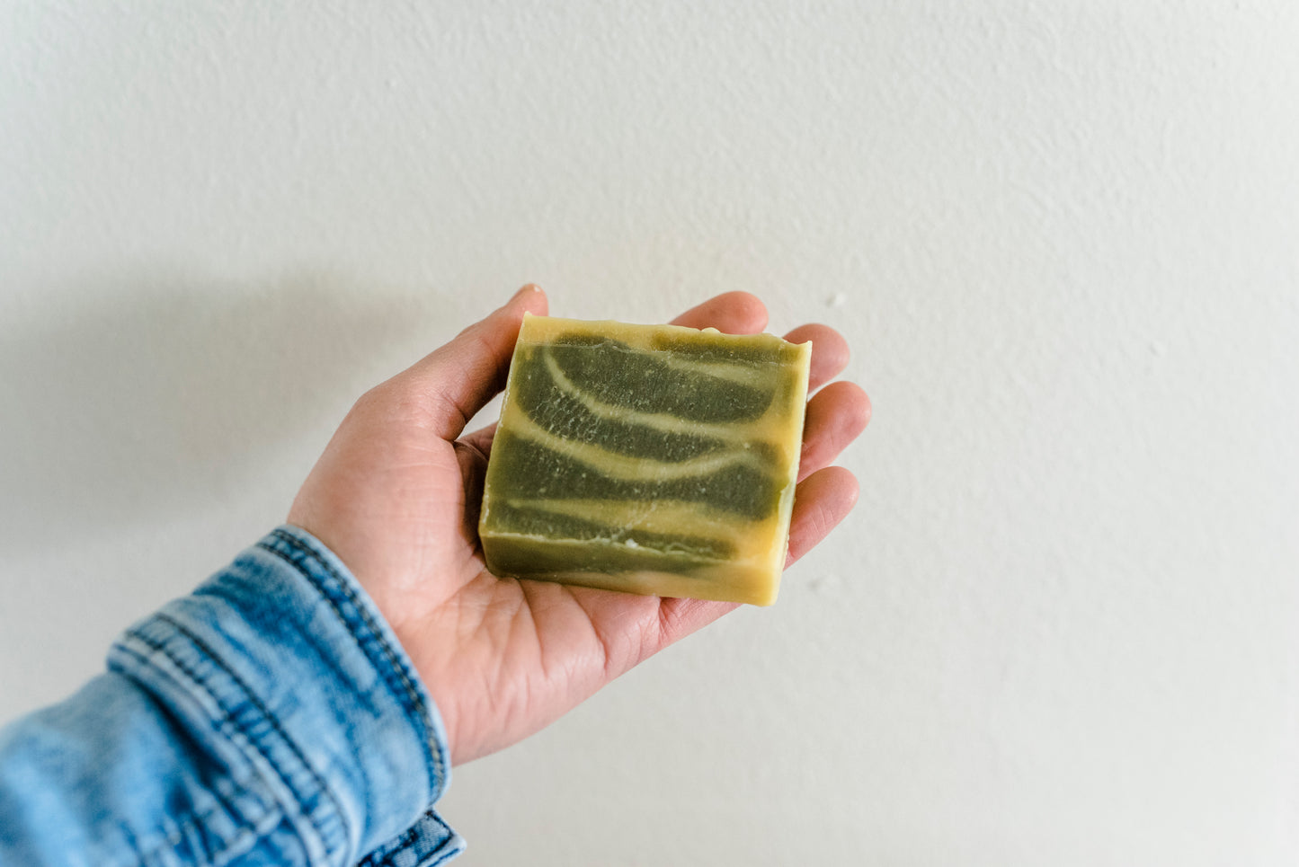 Jojoba Hair Soap with Organic Spirulina Powder