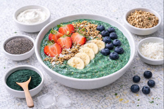 Coconut Yoghurt Bowl with Spirulina