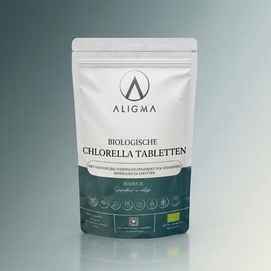 Biologische Chlorella Tabletten 500 stuks - (500 mg per tablet)