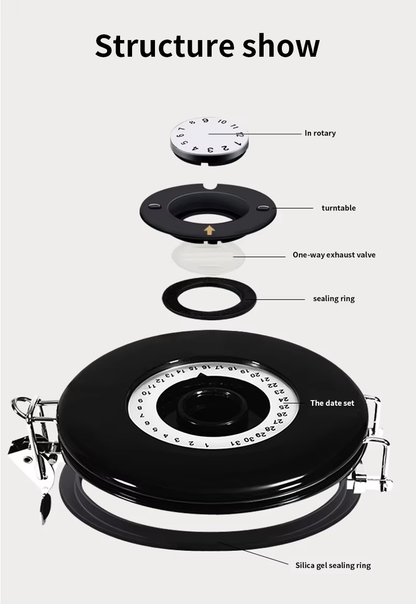 Poeder en Tablet Pot 1.2 liter