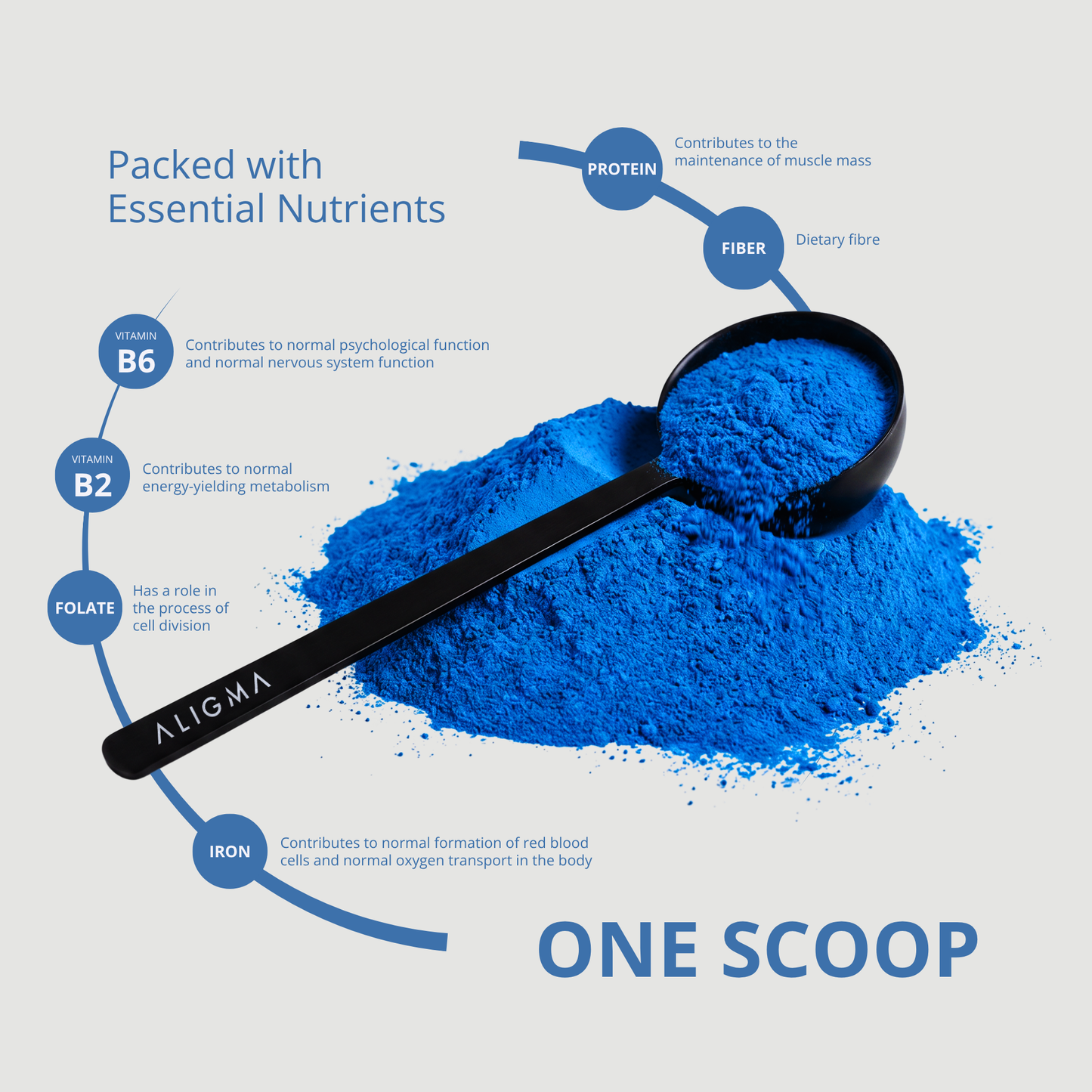 Organic Blue Spirulina Powder Superfood 75g