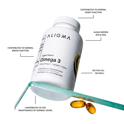 Organic Omega-3 Softgel Capsules, 60 capsules, 760 mg