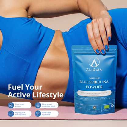 Organic Blue Spirulina Powder 75g