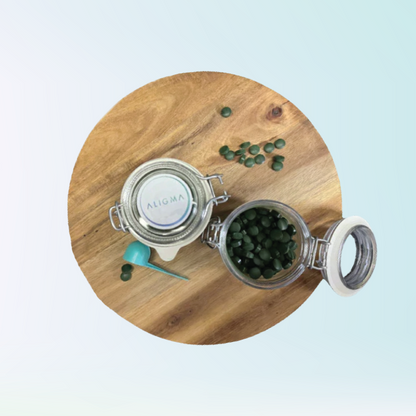 Organic Spirulina Gift Set (250g + 250 tablets)