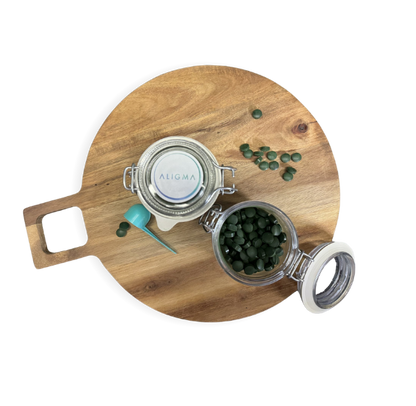 Organic Spirulina Gift Set (250g + 250 tablets)
